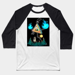 Bill Cipher fanart Baseball T-Shirt